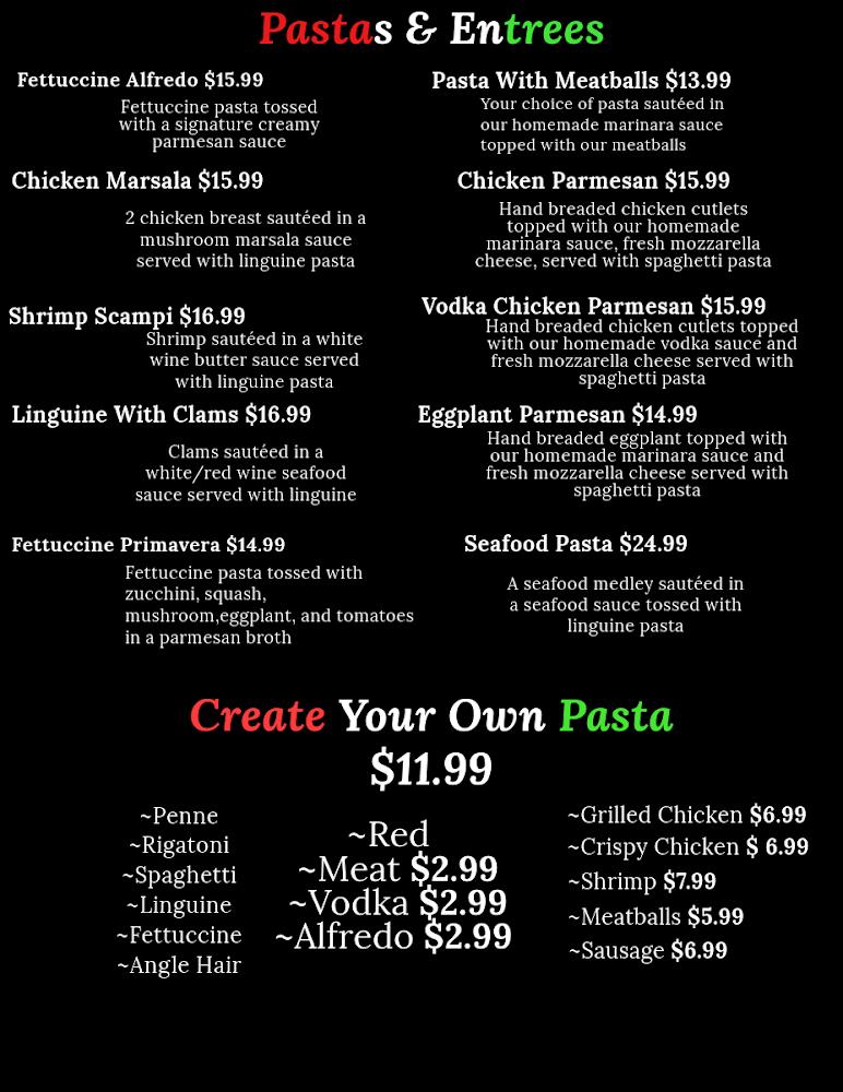 Val'NTino's Italian Restaurant Menu image 3